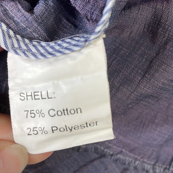 LanVie Multichrome zip up blouse/blazer size S - Picture 8 of 11